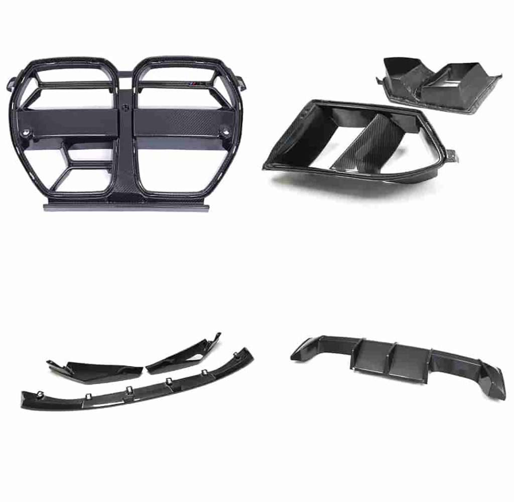 Alternate layout of exterior components.