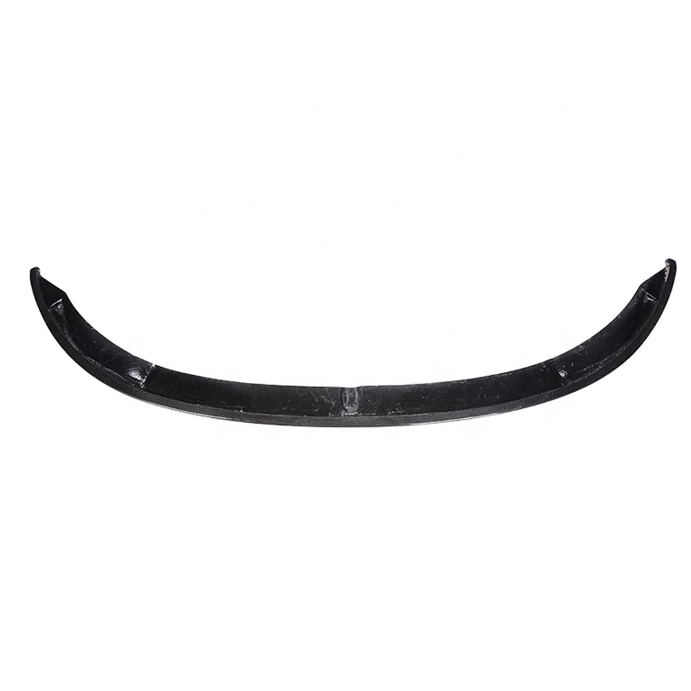 Curved front lip viewed from above on a white background.