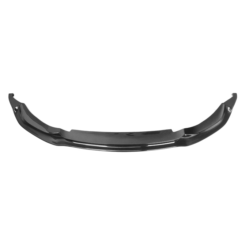 Wide front lip with sculpted ends on a white background.