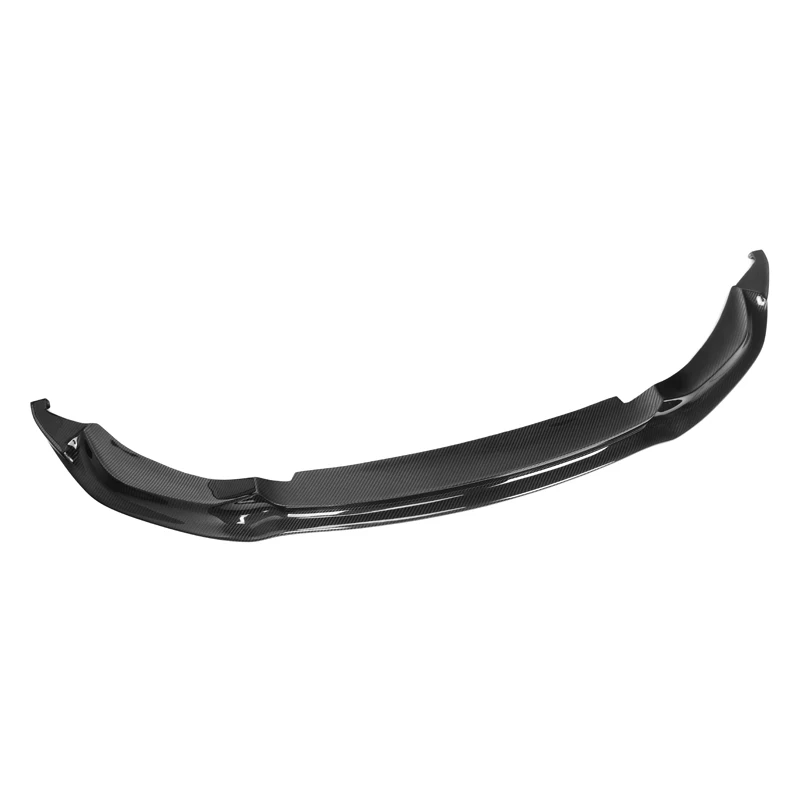 Angled product view of a front lip.