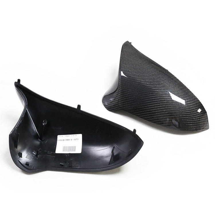 Mirror cap shells showing outer and inner surfaces.