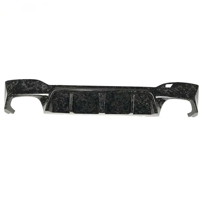 Reverse view of a diffuser with outer exhaust-opening areas.
