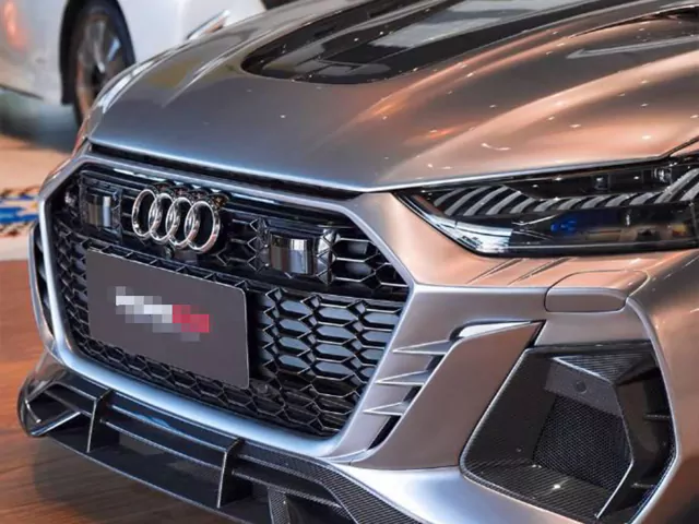Audi performance vehicle for carbon fiber parts catalog