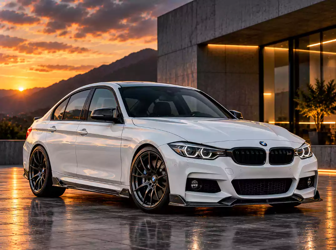 BMW Série 3 — pièces en fibre de carbone
