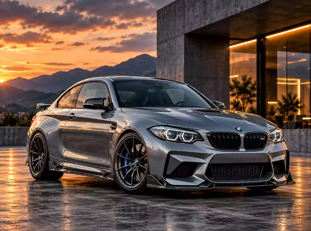 BMW M2 — pièces en fibre de carbone