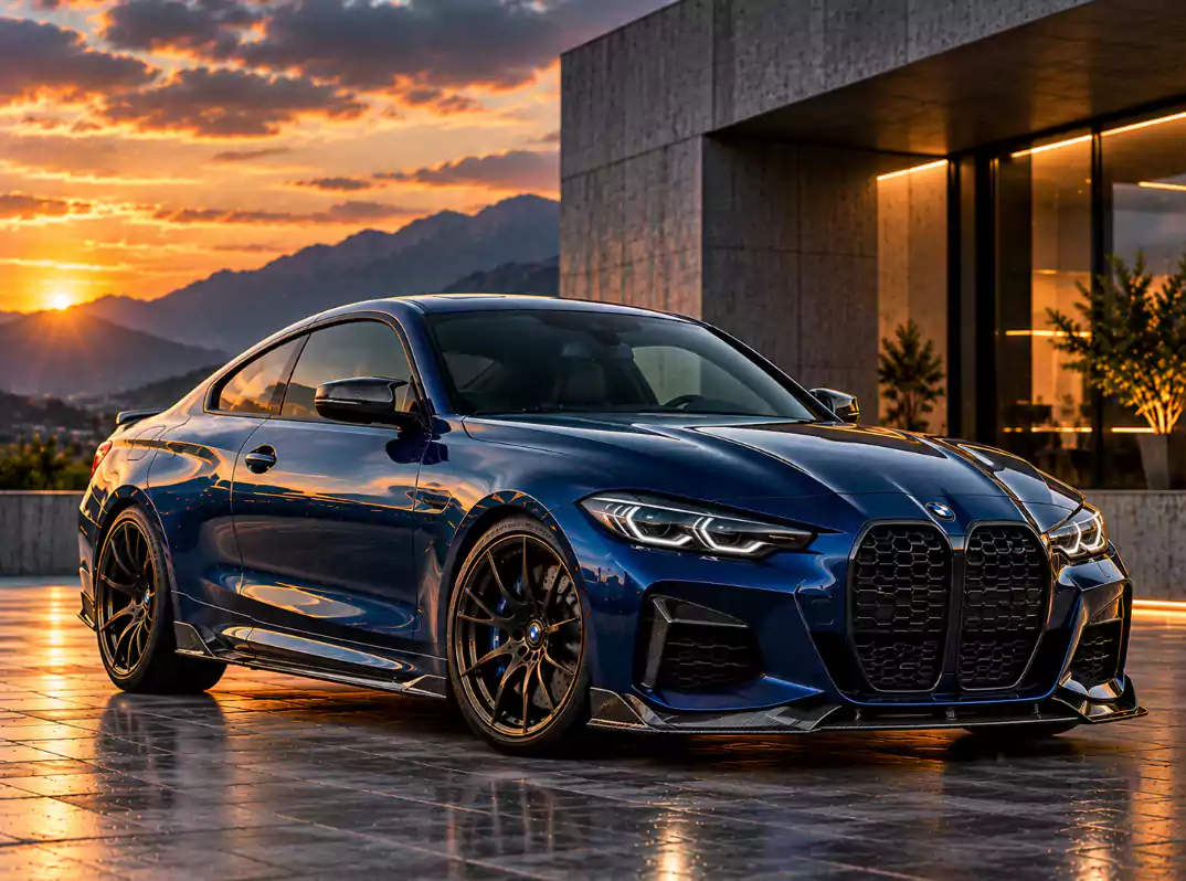 BMW Série 4 — pièces en fibre de carbone