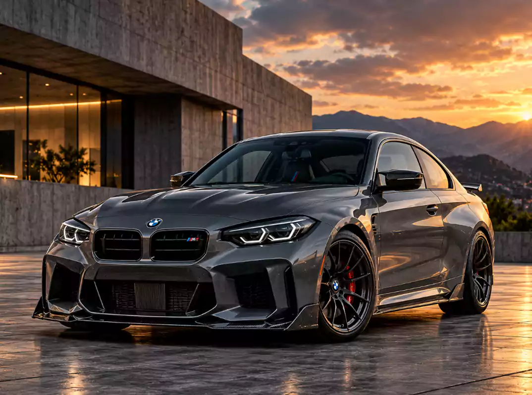 BMW M2 — pièces en fibre de carbone