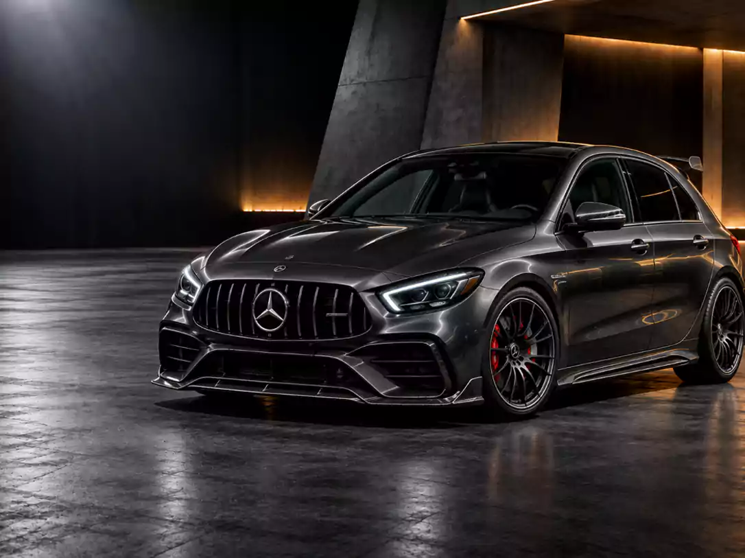 Mercedes-AMG A35 / A35L — pièces en fibre de carbone