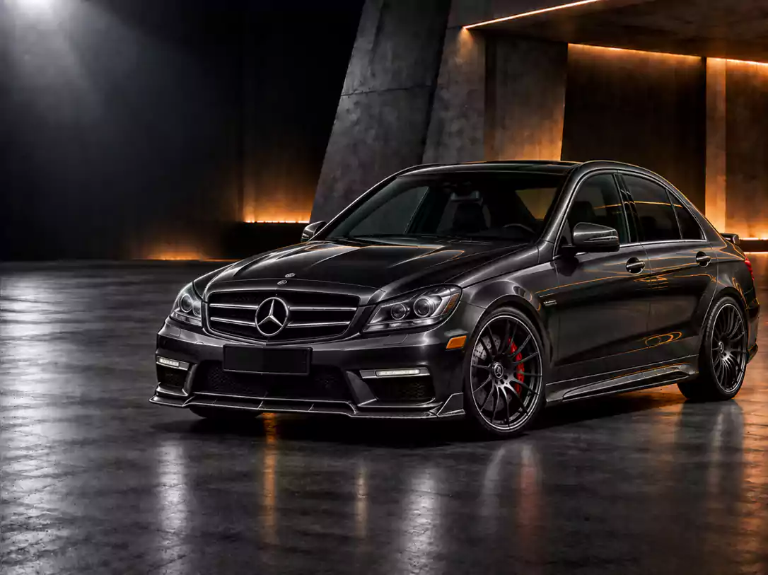 Mercedes-AMG Classe C — pièces en fibre de carbone
