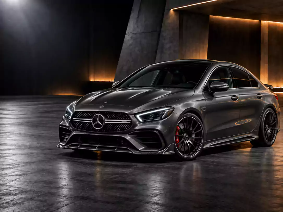 Mercedes-AMG CLA — pièces en fibre de carbone