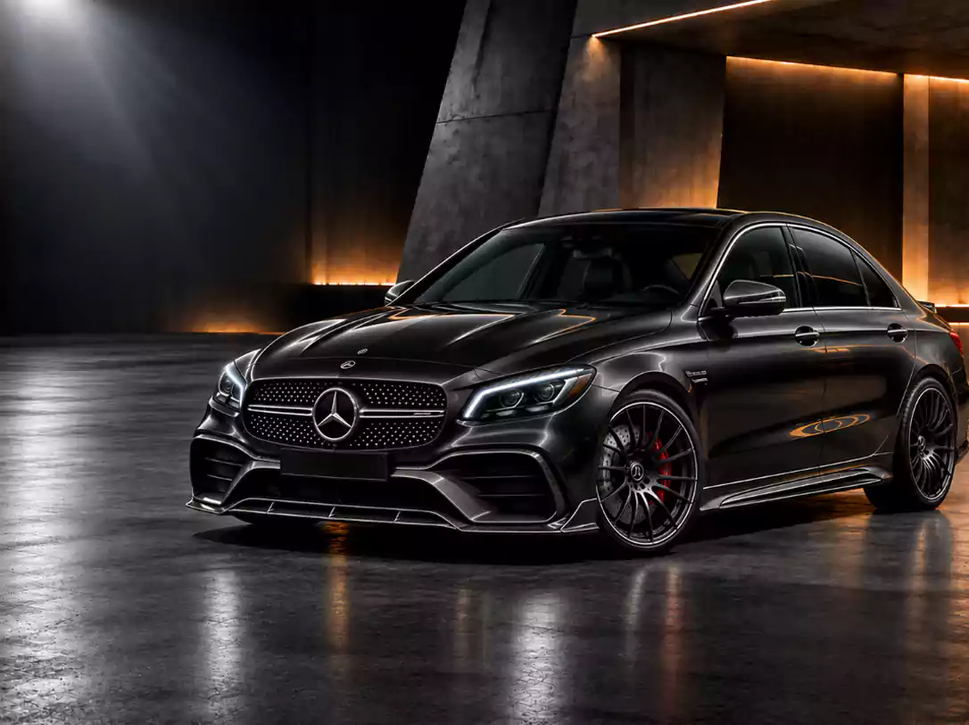 Mercedes-AMG Classe E — pièces en fibre de carbone