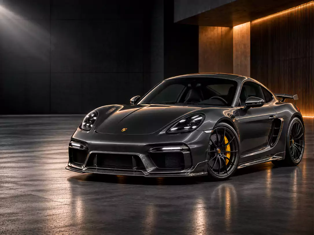Porsche 718 — pièces en fibre de carbone