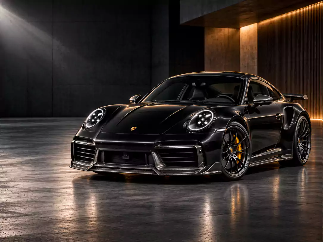 Porsche 992 Turbo S — pièces en fibre de carbone