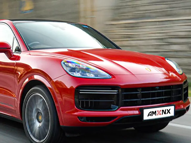 Porsche performance vehicle for carbon fiber parts catalog